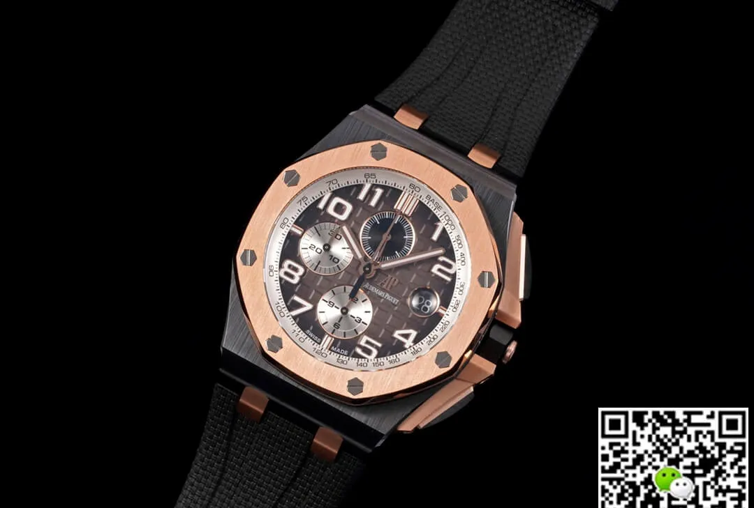 Audemars Piguet Royal Oak Offshore 26405NR.OO.A002CA.01 RS Factory 1:1 Best Edition Replica Watch Rose Gold Bezel